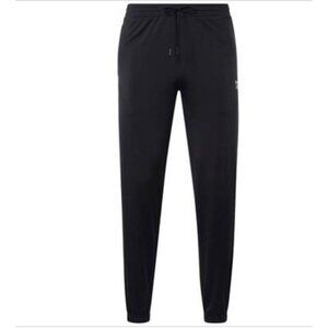 Reebok Men's Regular-Fit Identity Vector Drawstring Track Pants - Black 2XL